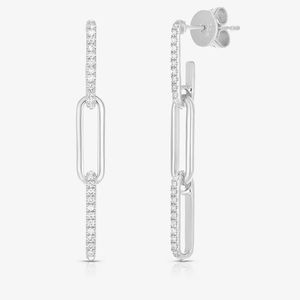 Ring Concierge Diamond Link Drop Earrings